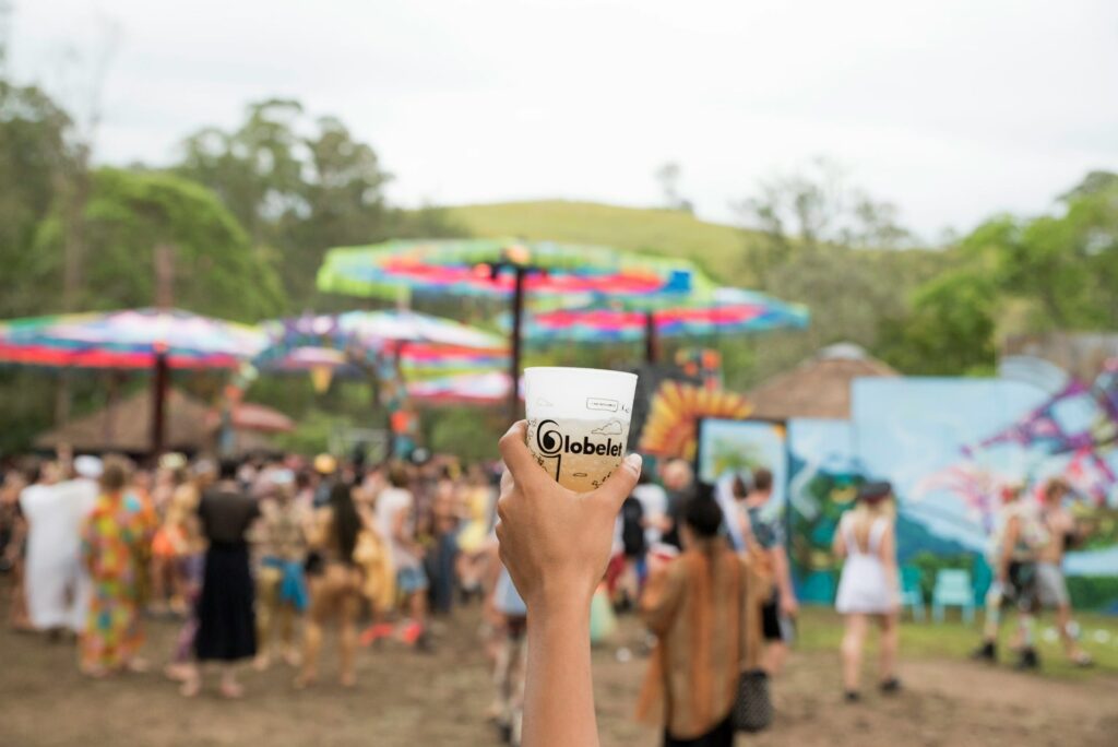 Disposable party cups help maintain food hygiene