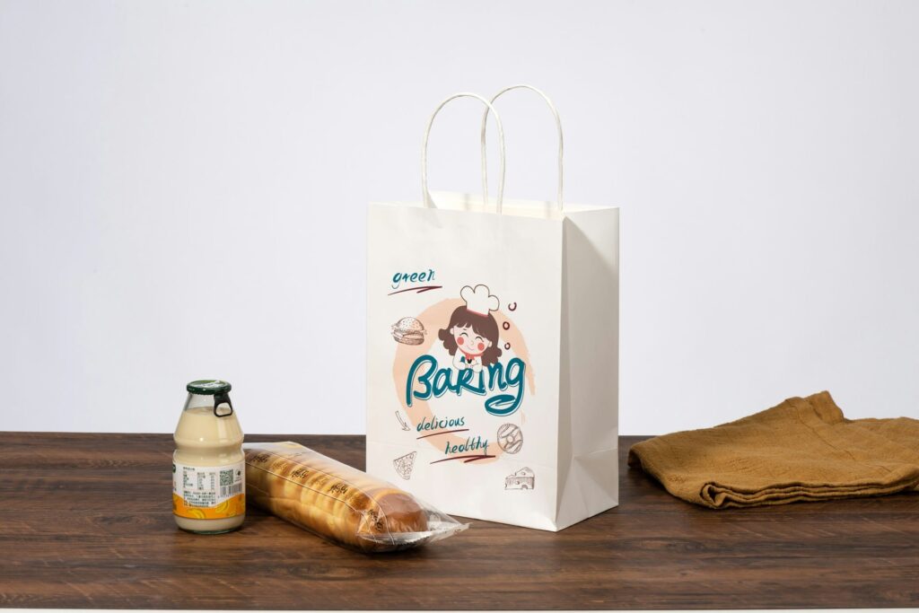 Custom-Printed Paper Shopping Bags