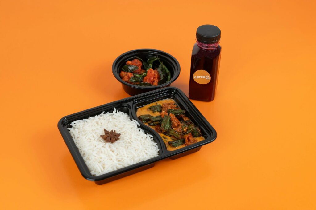 Disposable Multi-Compartment Food Containers